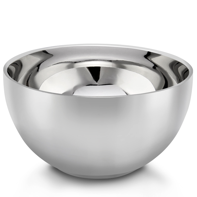 一窝蜂一yiwofengyi不锈钢碗13cm韩式防摔防烫不锈钢餐具