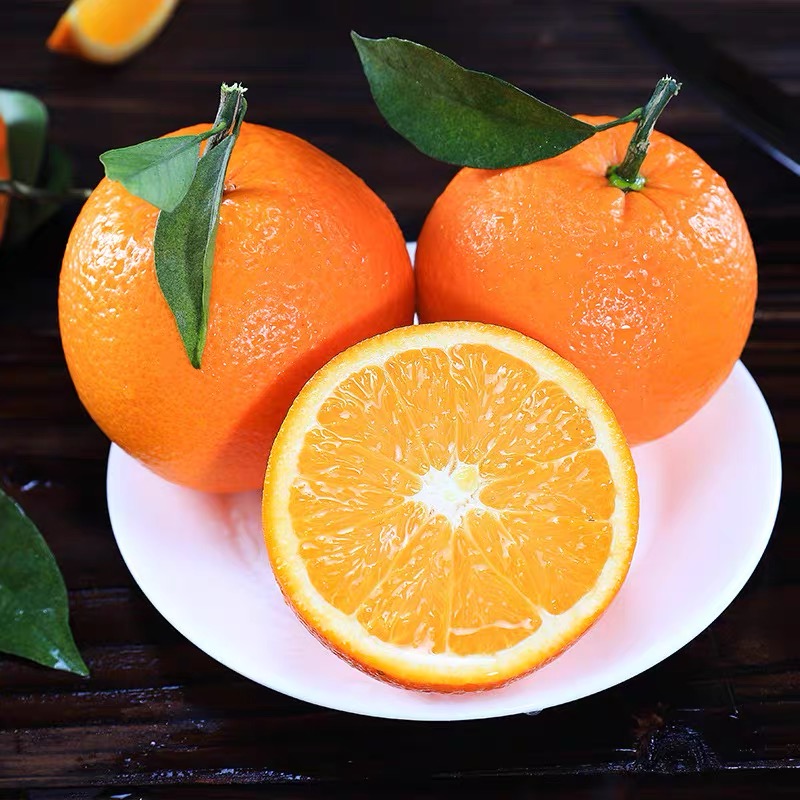 秭归屈乡精品纽荷尔脐橙新鲜富含维C应季水果五个农民推荐三峡库橙高山橙子清甜多汁 1.5kg 65-70mm