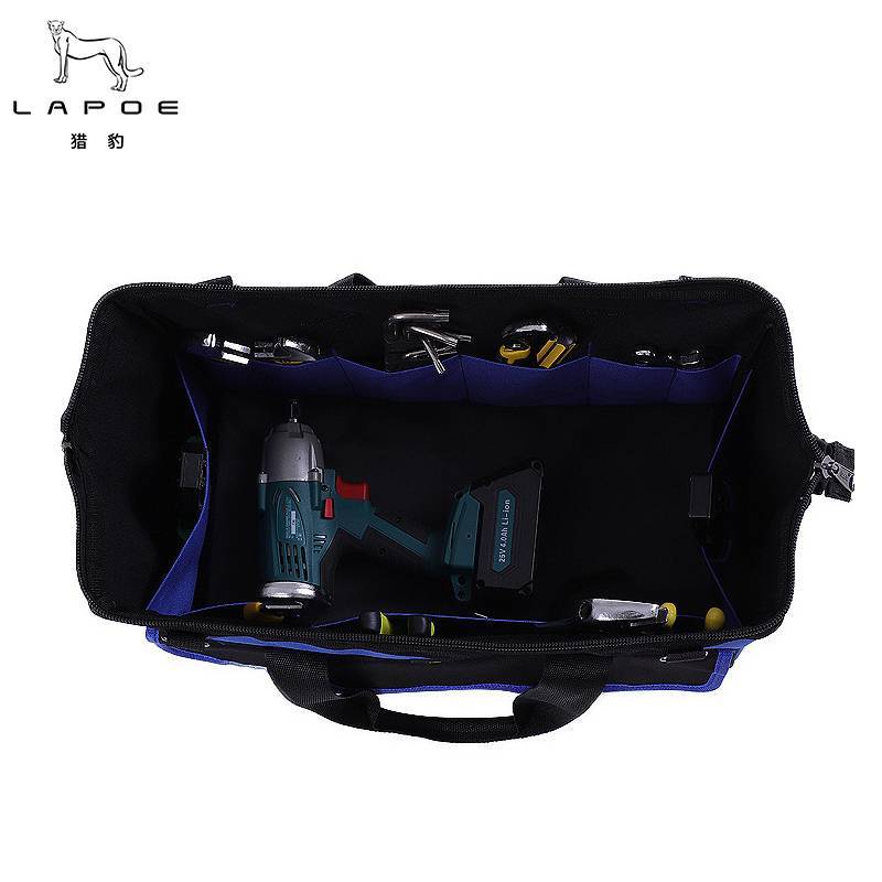 猎豹1680D高标号牛津布工具包收纳包14寸34*22*25cm/个高清大图