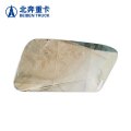 北奔重卡 副驾车门前侧小玻璃 北奔重卡1926A汽车驾驶室车门配件