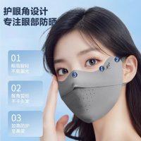 L'ALPINA/阿尔皮纳袋鼠 女士防晒口罩防紫外线轻薄冰丝可水洗透气