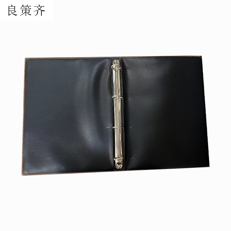 良策齐定制本册工作安排会议记录夹230×310mm 仿羊皮 副高清大图