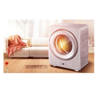 Haier/海尔烘干机GDZA3-68U1小型壁挂式迷你非变频滚筒干衣机全自动儿童婴儿宝宝3千克容量非洗衣机 不能洗衣