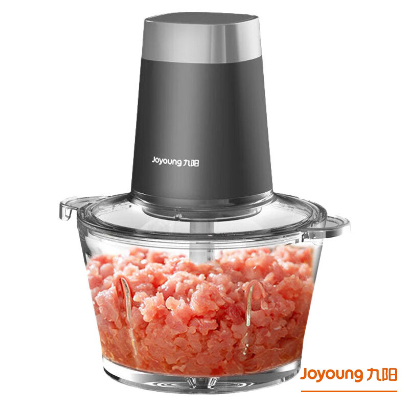 九阳(Joyoung)碎肉机 S18-LA189 杯体材质:玻璃 机头材质:塑料 1.8L 曜石黑 单套装