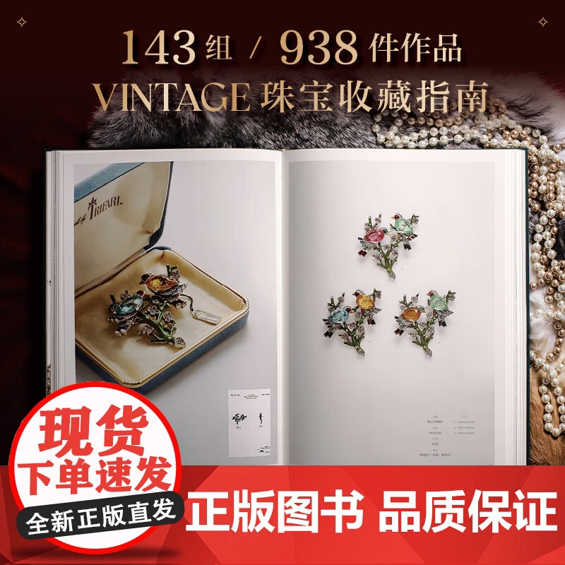 铭心20世纪vintage胸针艺术 珠宝时尚设计史艺术通典上海书画出版社郑莺燕著作中古宝石收藏鉴赏高清大图