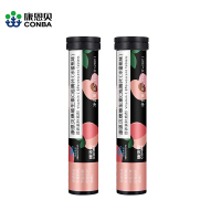 康恩贝维生素C泡腾片黑管2支(水蜜桃味*2)