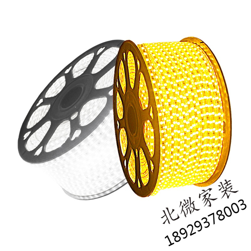 LED灯带3014贴片灯条户外院墙酒店招牌围栏KTV橱窗霓虹防水彩带