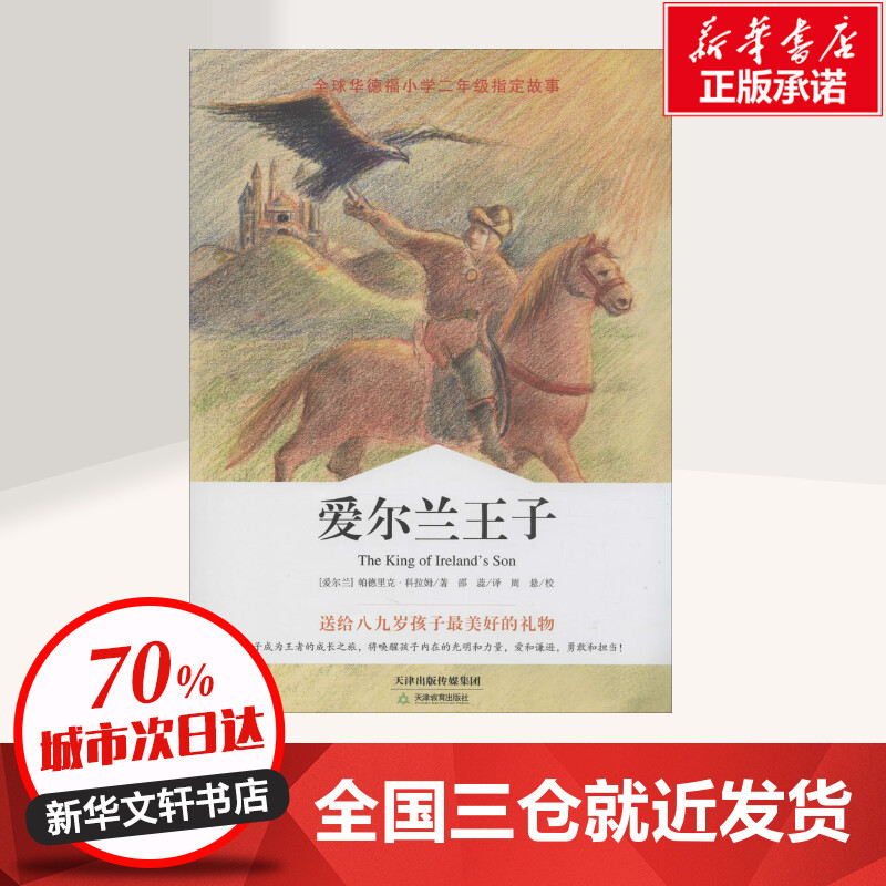 [正版]爱尔兰王子 帕德里克·科拉姆 著 邵蕊 译 儿童文学少儿 书店图书籍 天津教育出版社