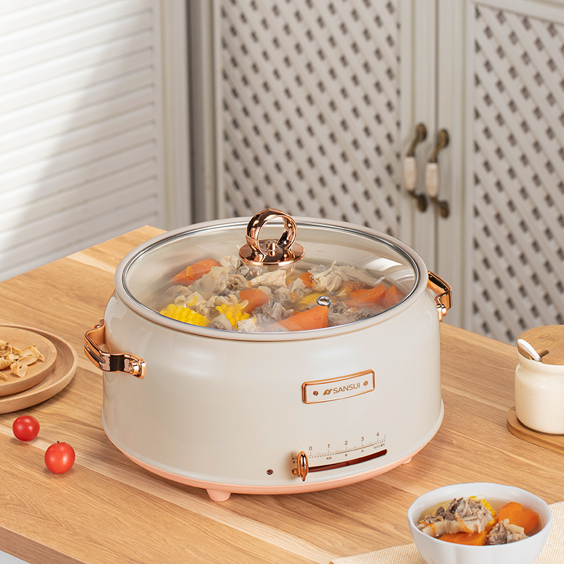 山水分体式多功能电火锅SHG-5306高清大图
