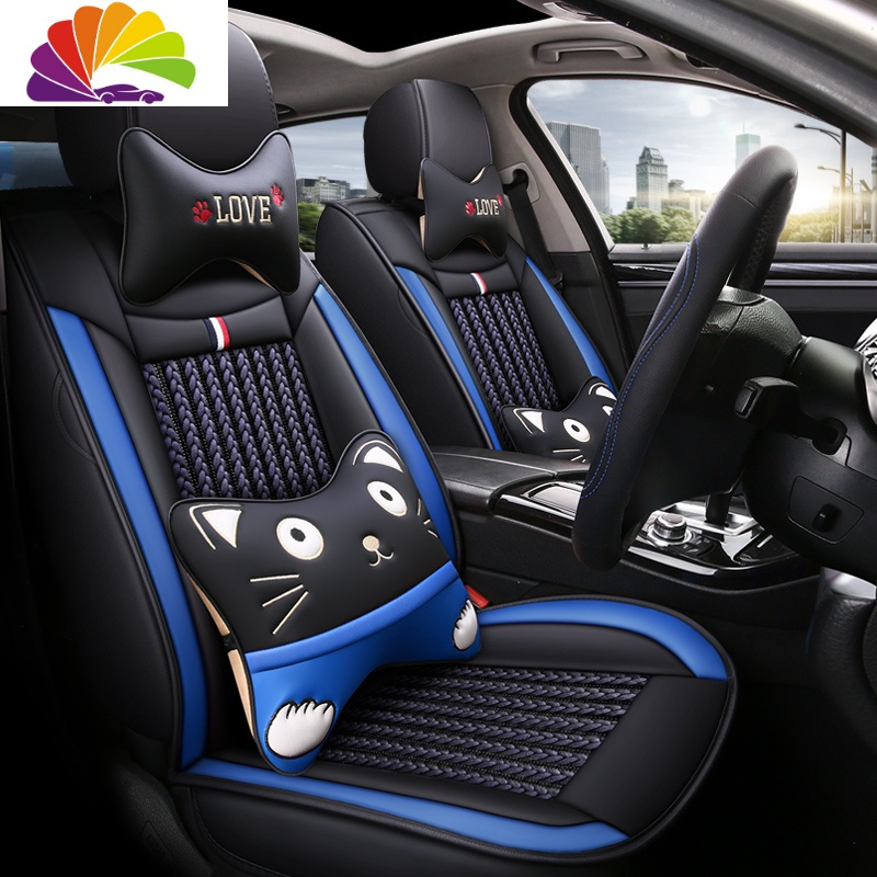 舒适主义东风启辰D60EV/d50/r50/r30/t70x/T60/t90汽车座套四季垫全包坐垫 豪华版黑绿色(炫酷款