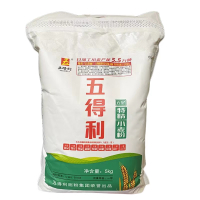 五得利面粉 2.5kg/5kg/10kg多规格可选 八星雪花小麦粉馒头饺子烘焙专用白面粉 酥田