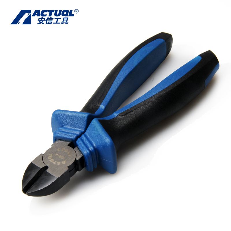 安信(ACTUAL) 斜口钳 160MM(6“)(10326) 把高清大图