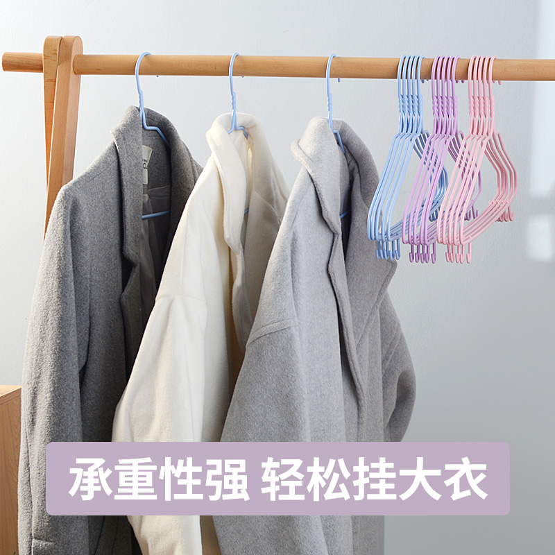 衣架成人加粗防滑晾晒衣挂钩学生宿舍收纳无痕儿童家用衣服架衣架高清大图