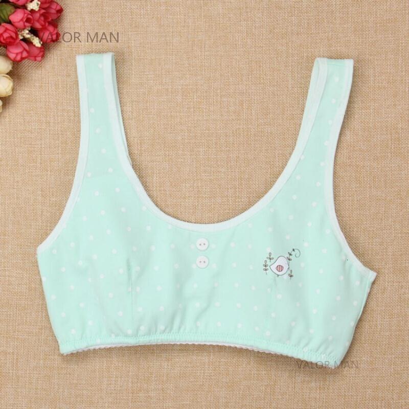 女童纯棉少女文胸儿童内衣育期小背心小学生9-12小女孩15岁胸衣3件装