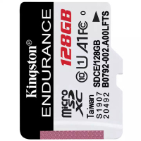 金士顿(Kingston)128GB TF卡 读95MB/s CLASS 10行车记录仪/家庭监控摄像专用内存存储卡