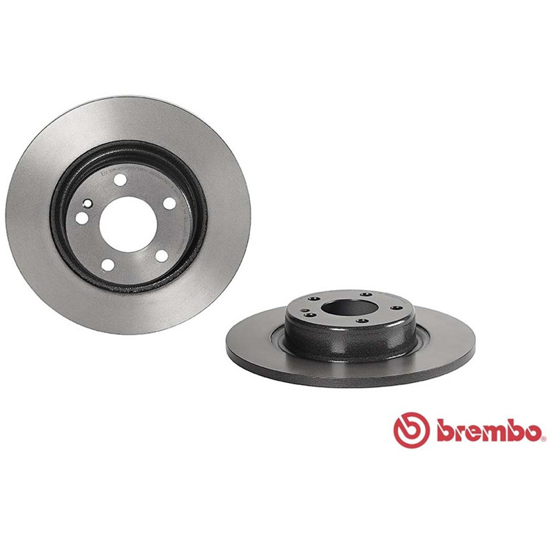 布雷博(brembo)后盘08.D530.13适配15-20款北京奔驰C级/16-18款进口奔驰C级(W205)(对装)