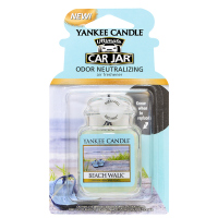 yankee candle扬基进口香薰固体车载挂饰香氛汽车香膏芳香车卡漫步沙滩 净重30g