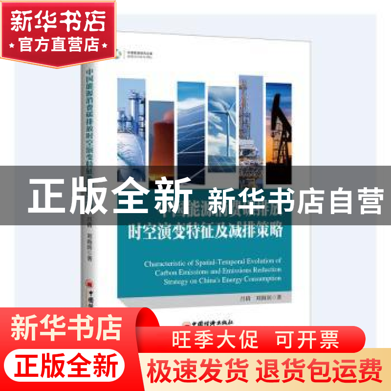 正版 中国能源消费碳排放时空演变特征及减排策略/能源经济系列/高清大图