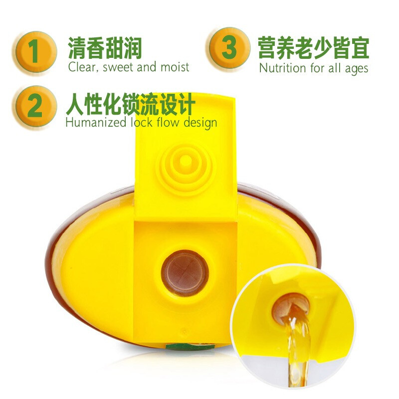 汪氏蜂蜜 枣花蜜465g土蜂蜜 0添加 早餐牛奶麦片伴侣 蜂蜜送礼送长辈高清大图