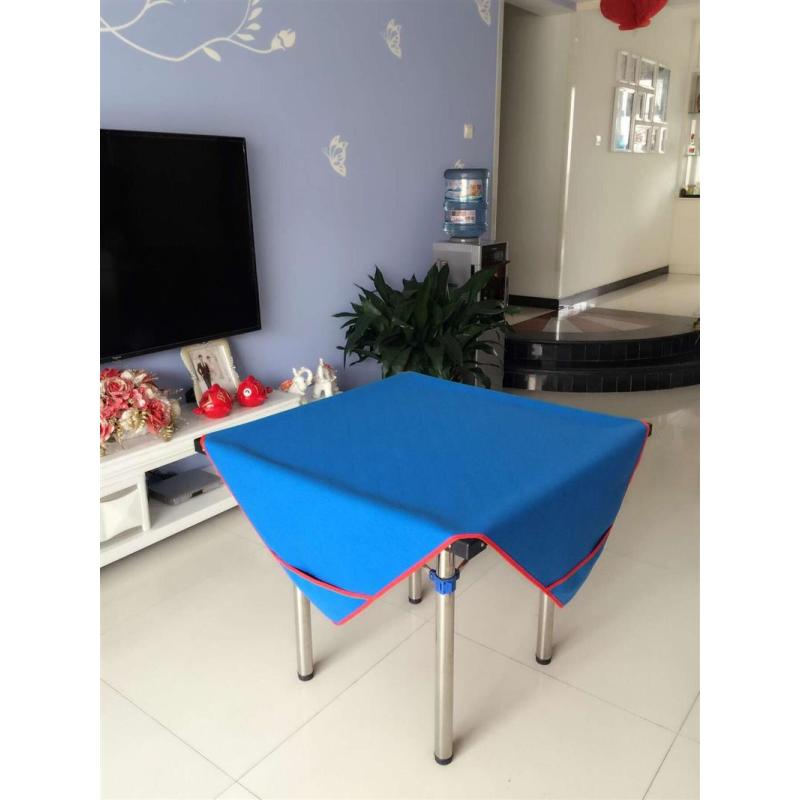 麻将桌布垫家用手搓加厚麻将桌布消音带兜麻将垫麻将布麻将毯