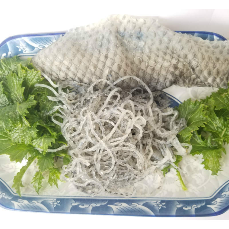 鱼皮干鱼皮泡椒鱼皮原料火锅凉拌菜鱼干麻辣香脆 250克一包