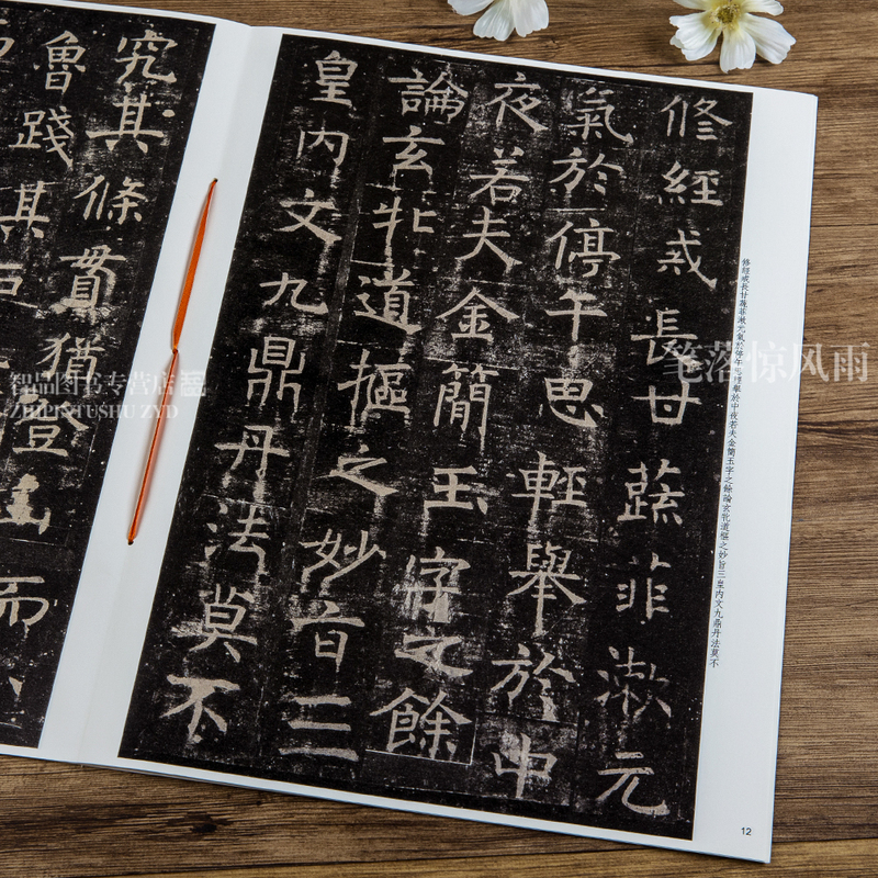 [正版]褚遂良孟法师碑 第六集彩色放大本中国碑帖 繁体旁注楷书碑帖毛笔书法精印字帖 孙宝文编 上海辞书出版社
