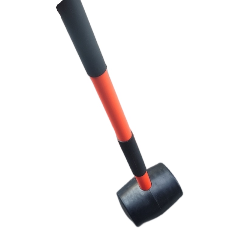 铭达鲁满 橡胶锤 防震 柄长120cm 把高清大图