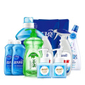 蓝月亮家庭清洁薰亮白2kg+1kg*2+手洗500g*2+油污500g*2+洗洁1kg+洁厕500g+雪松255ml*2