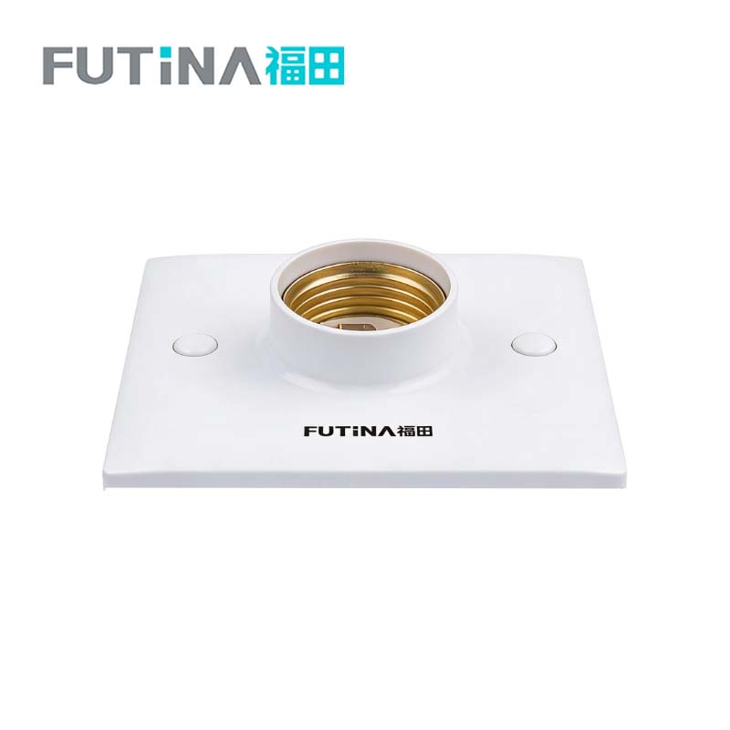 福田 声光控灯头灯座灯口 E27螺口底座直径86mm 个高清大图