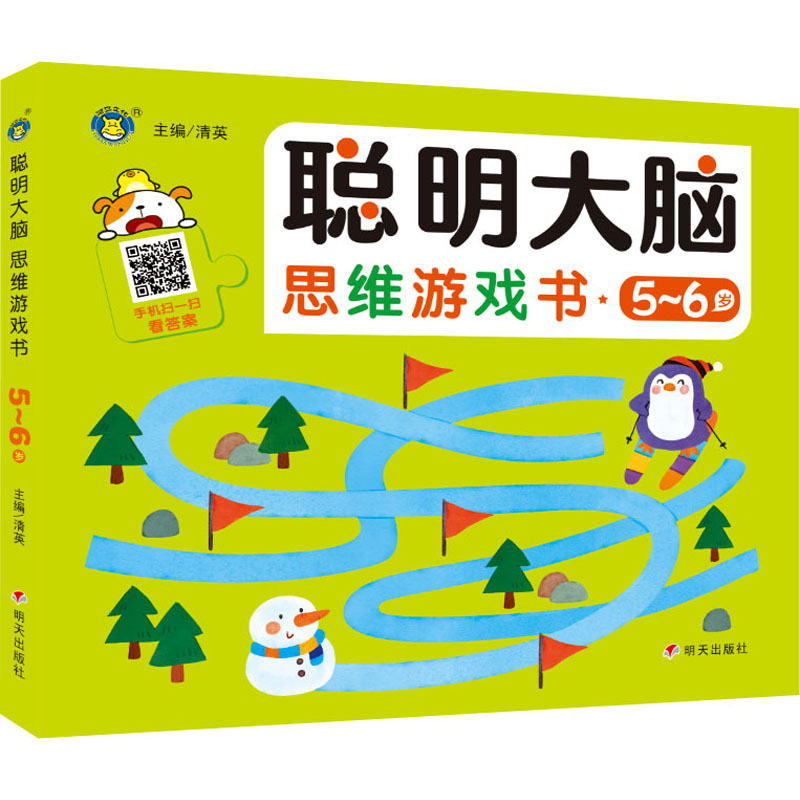 聪明大脑思维游戏书(5-6岁)