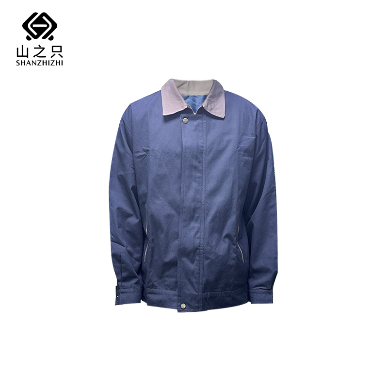 山之只 夹克春秋防护工作服 M码 套高清大图