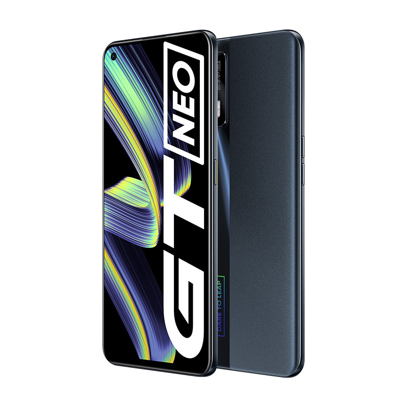 realme 真我GT Neo 5G手机 8GB+128GB 骇客黑 旗舰芯天玑1200 120Hz电竞屏 6400万索尼广角三摄