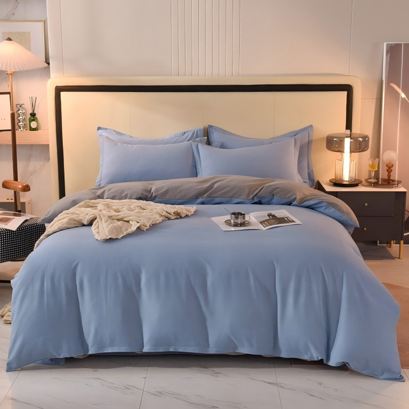 四件套 床品套装 100%纯棉 舒适亲肤 高密度织造 清新北欧风 家居用品高清大图