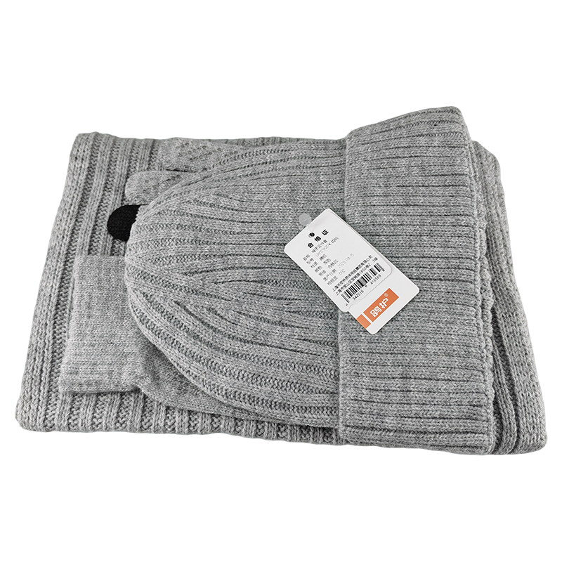 鸽护 帽子三件套 GH129QDK-均码 套高清大图