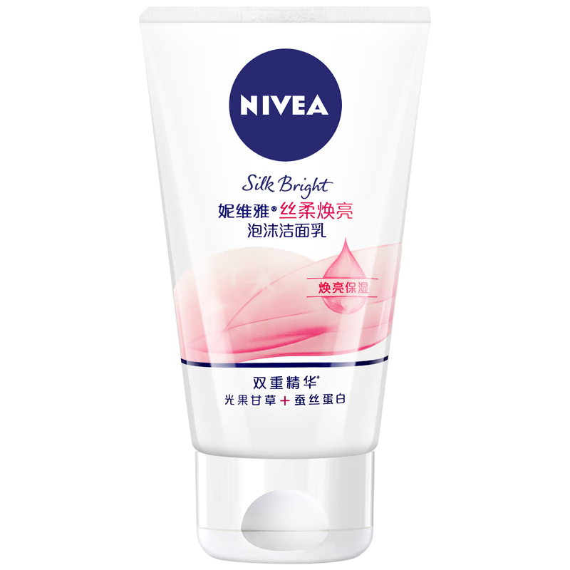 妮维雅 丝柔焕亮泡沫洁面乳100g高清大图