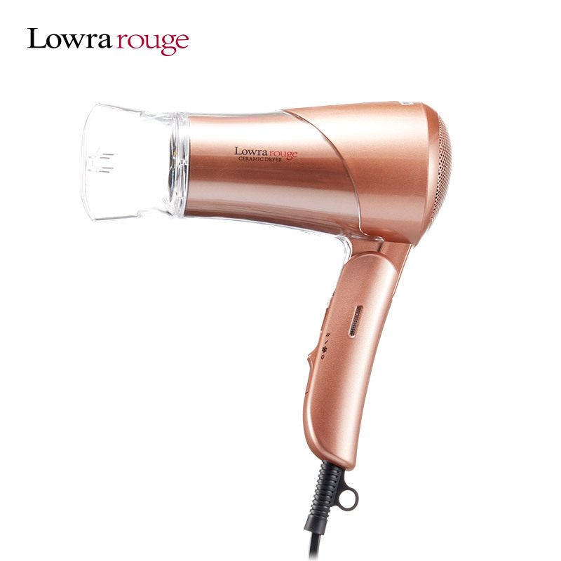 Lowra rouge罗拉家用出风口接近零辐射吹风机负离子母婴电吹风筒-樱花粉