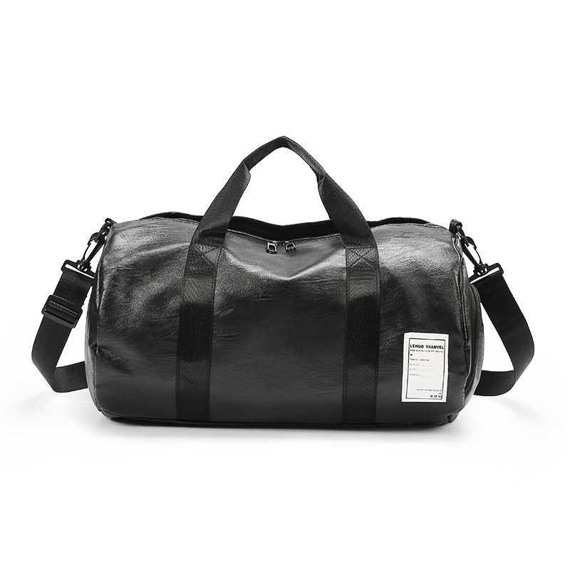 乐活JD0037旅行健身包男干湿分离大容量旅行包游泳运动背包篮球包手提男士行李袋黑色高清大图