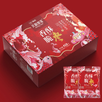 怡达灵猴部落香酥脆枣428g/盒 国风礼盒装无核酥脆空心免洗红枣零食礼包 枣制品