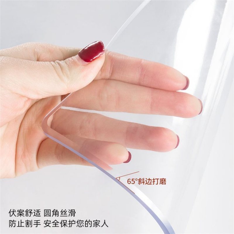 电视柜桌布PVC透明桌垫桌面保护垫茶几防水防油防烫高清大图
