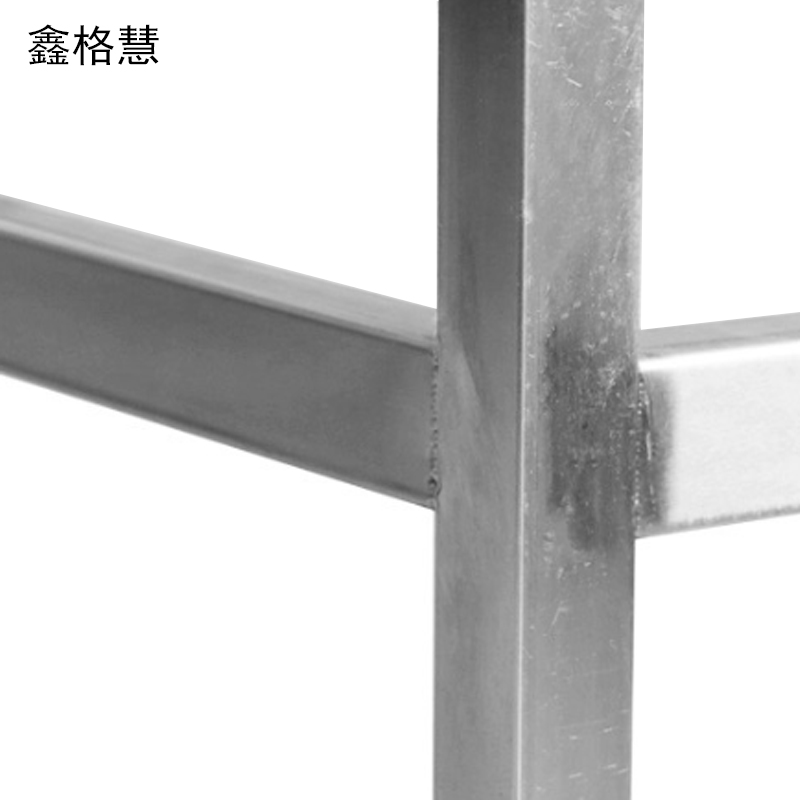 鑫格慧 不锈钢餐车推车收碗车 90*50*87三层 个高清大图