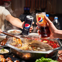 百事可乐 无糖碳酸可乐细长罐330ml*6罐组