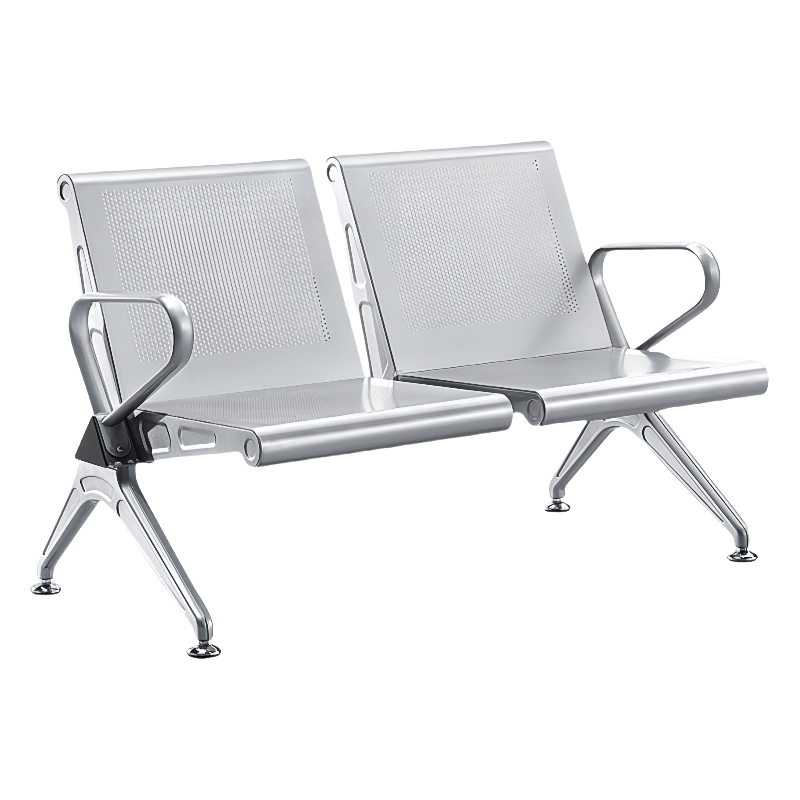 珂洋 不锈钢等候椅 双人位 张高清大图