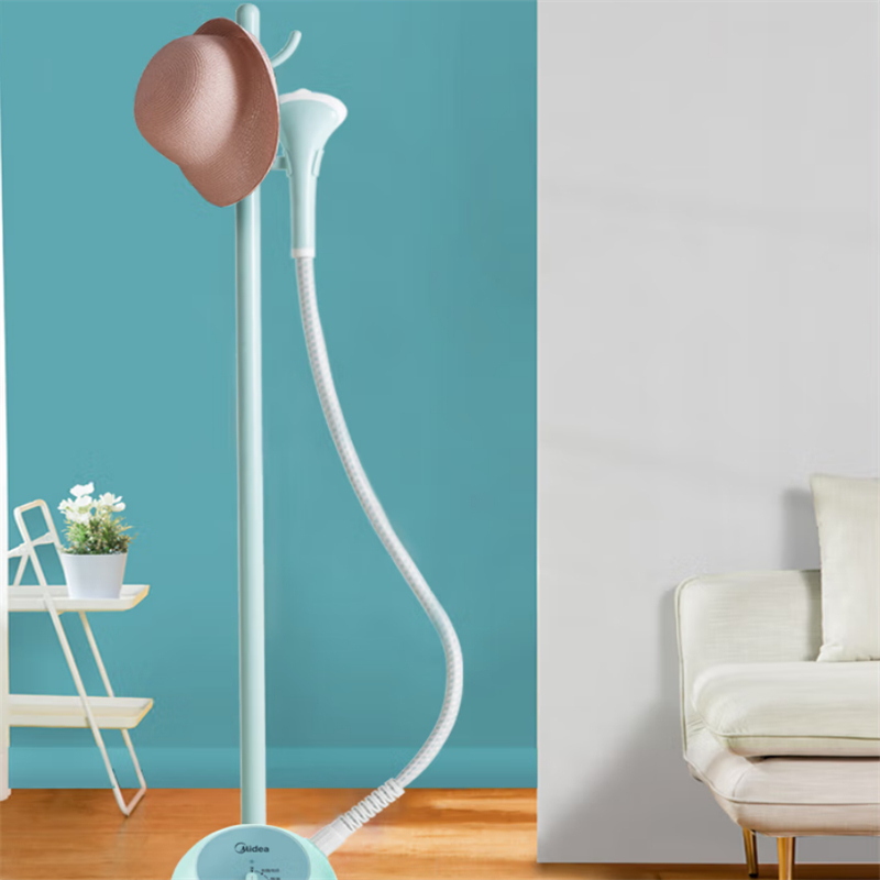 美的midea蒸汽挂烫机挂烫q1蓝色无熨衣板单位台