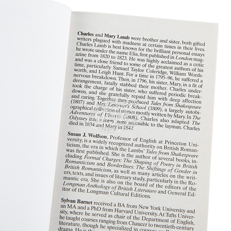 [正版] 中商原版莎士比亚故事集 英文原版文学 英文版 英文原版书 Tales From Shakespeare高清大图