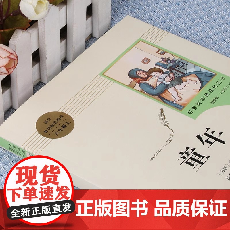 童年高尔基原著正版六年级上册人教版人民教育出版社必阅读课外书籍无删减完整版小学生书语文配套快乐读书吧高清大图