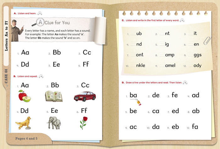 [正版]外研社丽声瑞格叔叔自然拼读法青少版1(外研社英语分级阅读)(点读版)(配光盘)高清大图