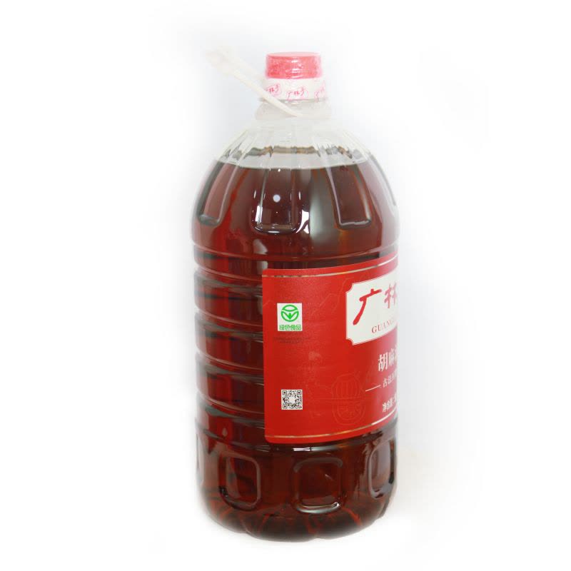 广林子古法压榨 亚麻籽油5L图片