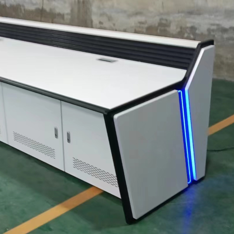 DXBG钢制简约办公桌多人操作台4250*900mm