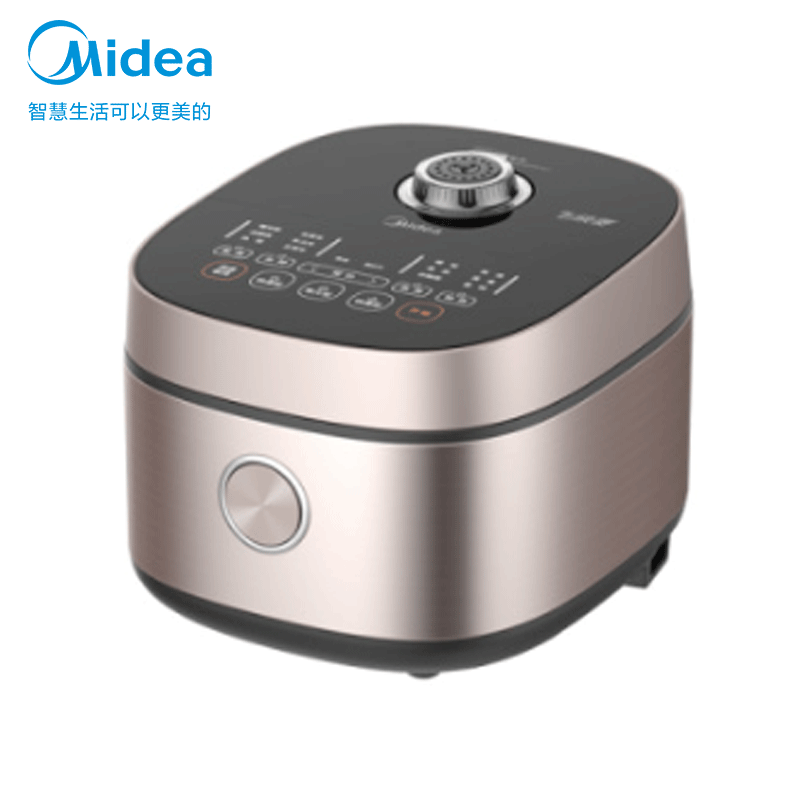 美的(Midea)飞快 智能电饭煲电饭锅2-8人家用4L聚能釜冷风破泡防溢快蒸煮米饭锅MB-FB40X1-101A