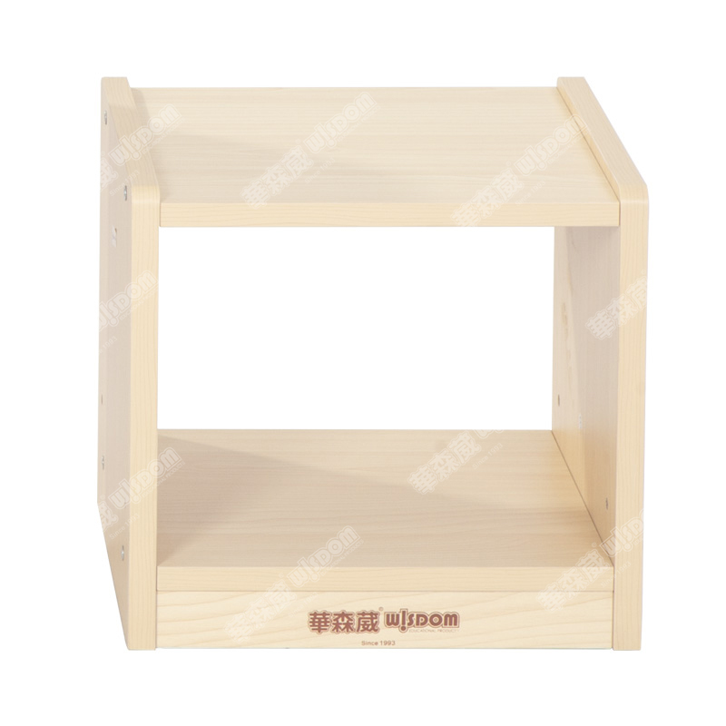 华森葳儿童家具 单格立式中空柜 高直立图书柜 图书柜 单格立式中空柜